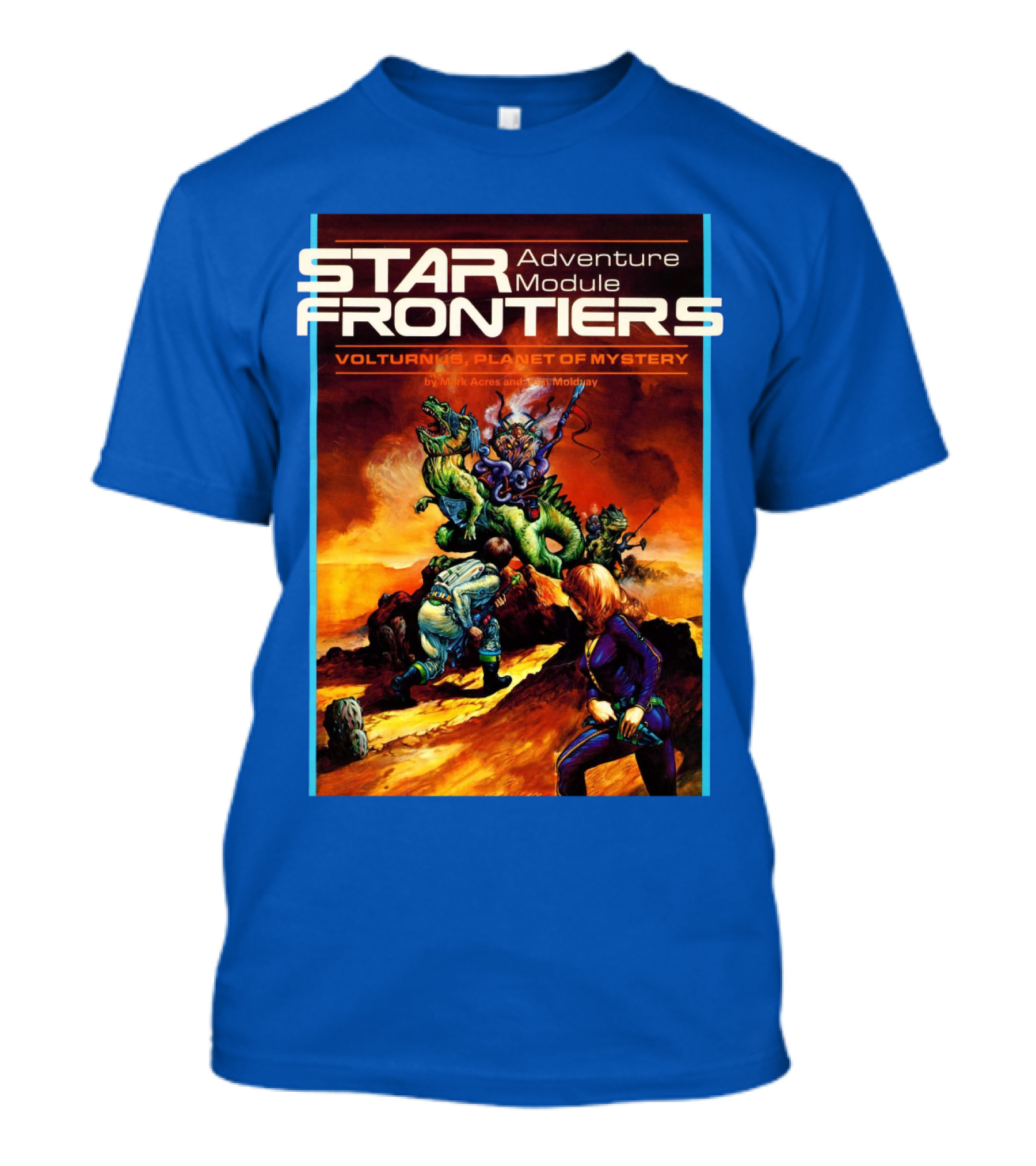 Star Frontiers Adventure Module Volturnus Planet Of Mystery T-Shirt