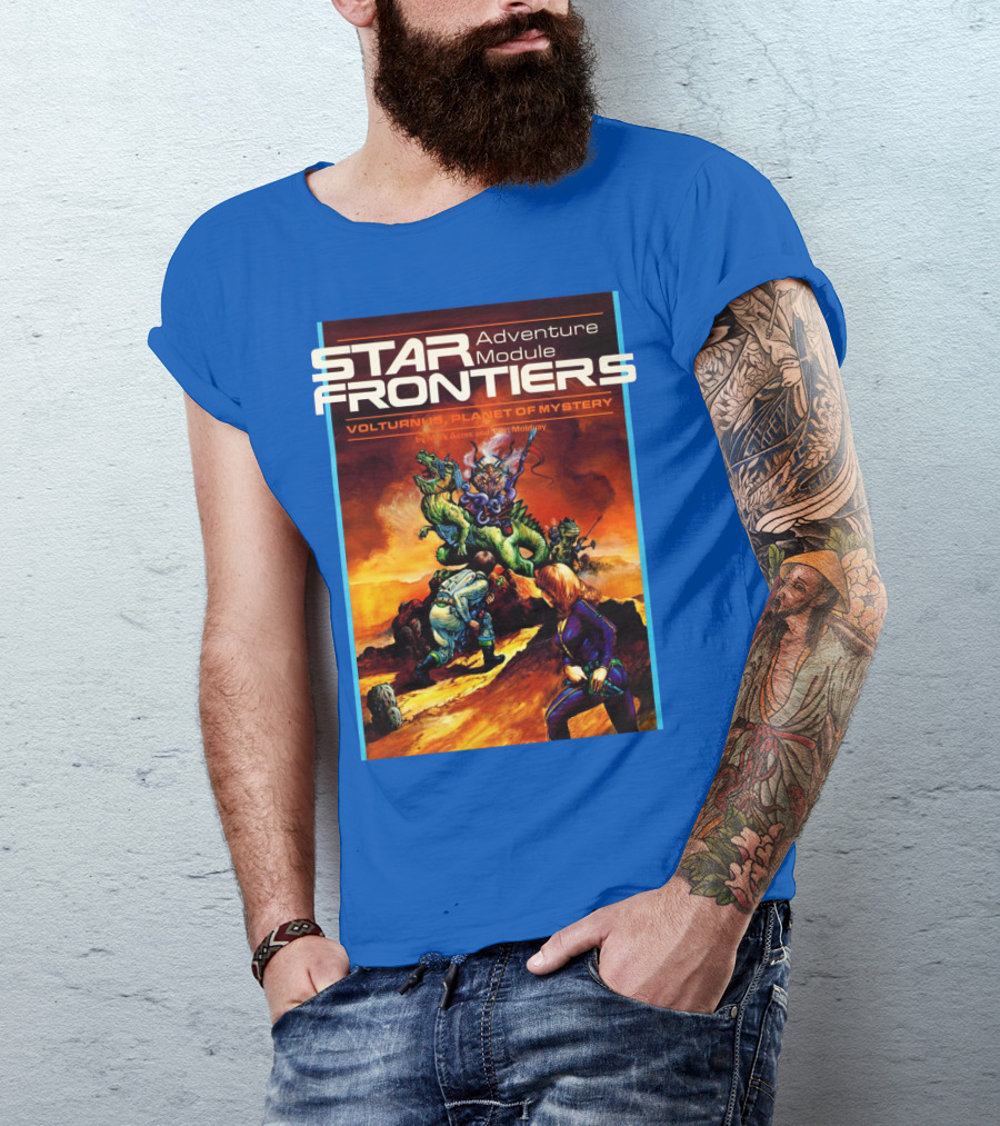 Star Frontiers Adventure Module Volturnus Planet Of Mystery T-Shirt