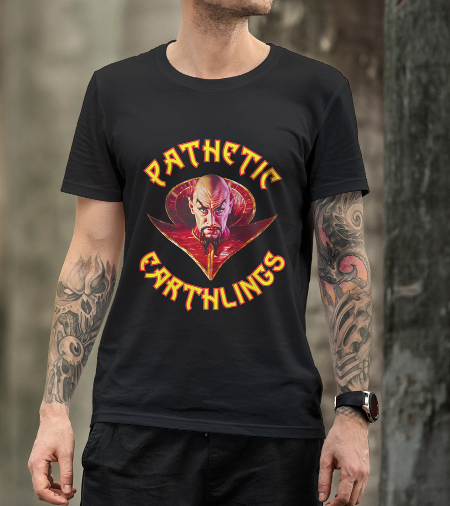 Pathetic Earthlings Flash Gordon Ming The Merciless T-Shirt