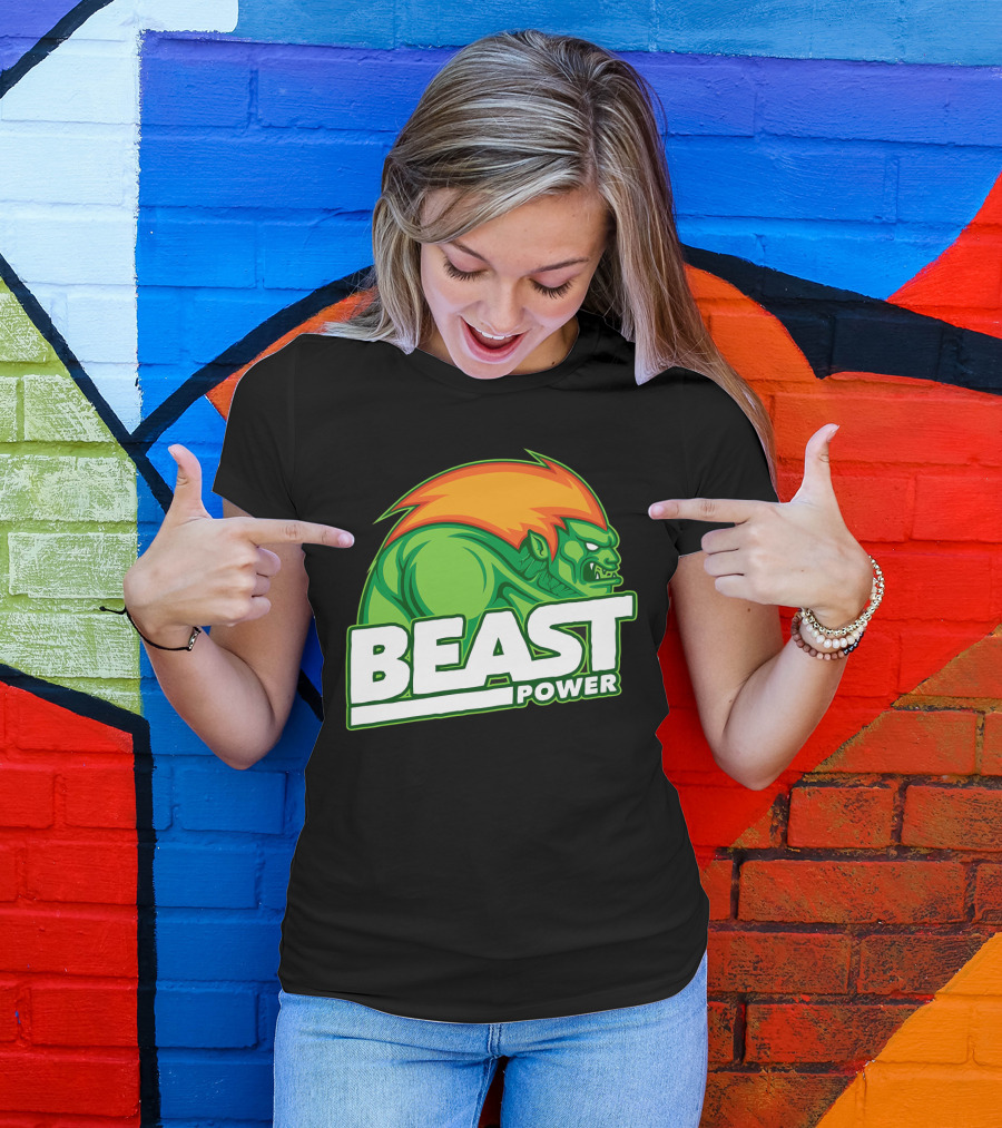 Street Fighter1 Beast Power T-Shirt
