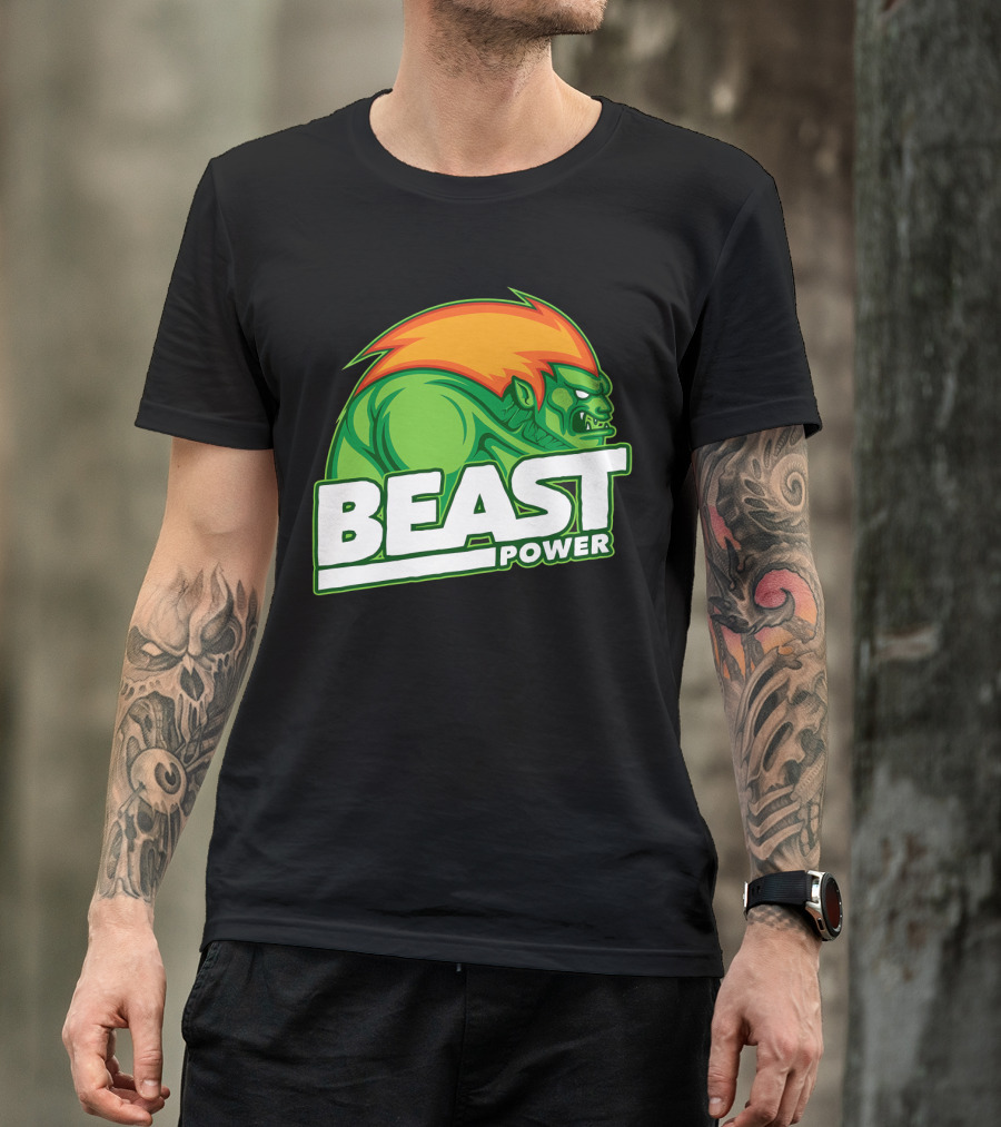 Street Fighter1 Beast Power T-Shirt
