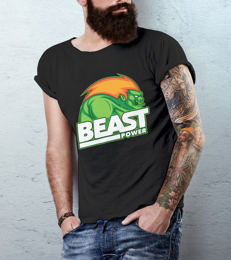 Street Fighter1 Beast Power T-Shirt