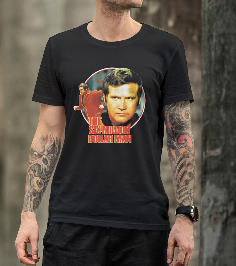 THE SIX MILLION DOLLAR MAN TV SHOW ICONIC CHARACTER T-Shirt