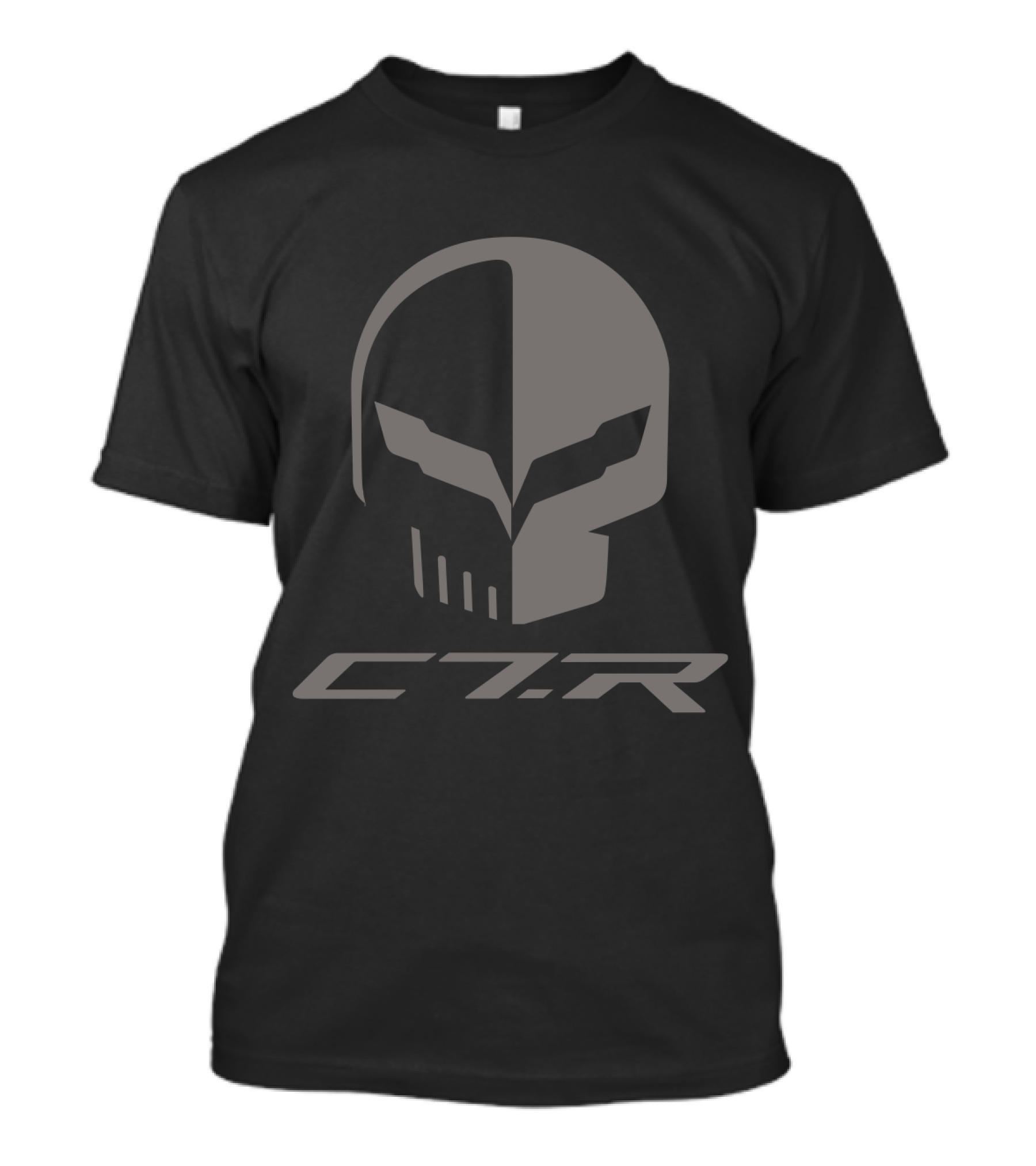C7R Corvette Skull Iconic T-Shirt