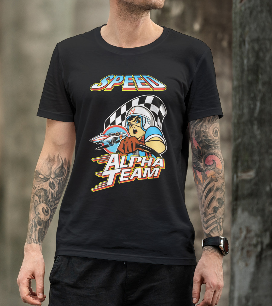 Speed Racer Alpha Team Dynamic Racing Adventure T-Shirt