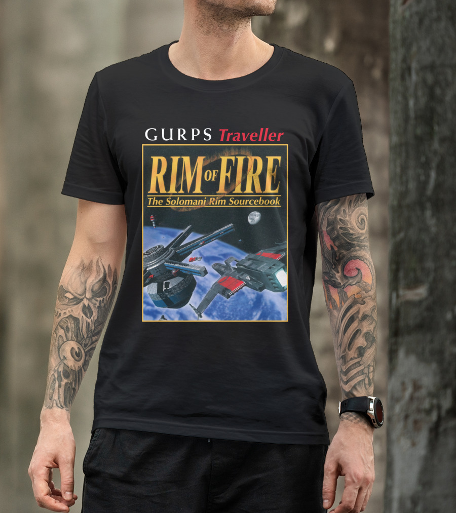 GURPS Traveller Rim Of Fire The Solomani Rim Sourcebook T-Shirt