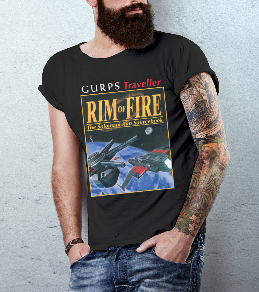 GURPS Traveller Rim Of Fire The Solomani Rim Sourcebook T-Shirt