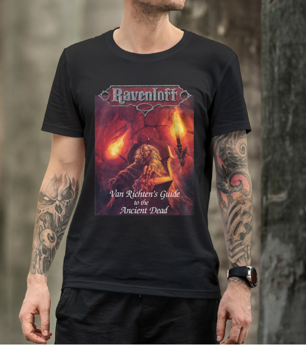 Ravenloft Van Richten's Guide To The Ancient Dead T-Shirt