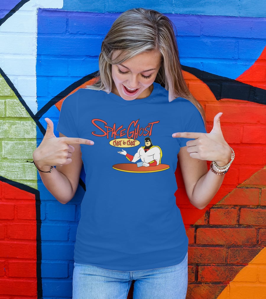 Space Ghost Coast To Coast Talk Show Cartoon Host T-Shirt