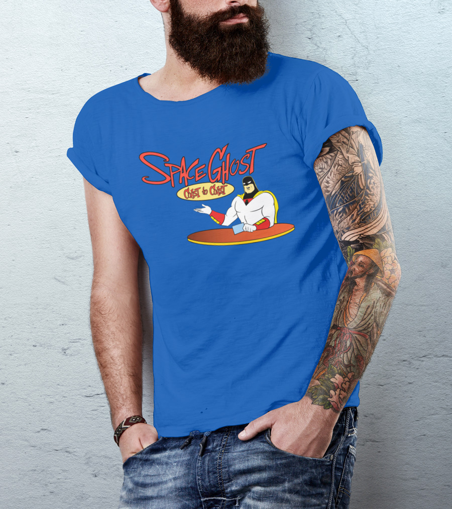 Space Ghost Coast To Coast Talk Show Cartoon Host T-Shirt