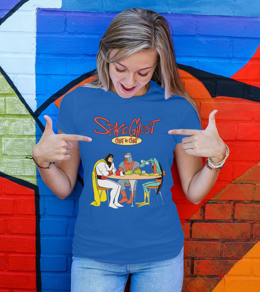 Space Ghost Coast To Coast Zorak And Moltar At Table T-Shirt