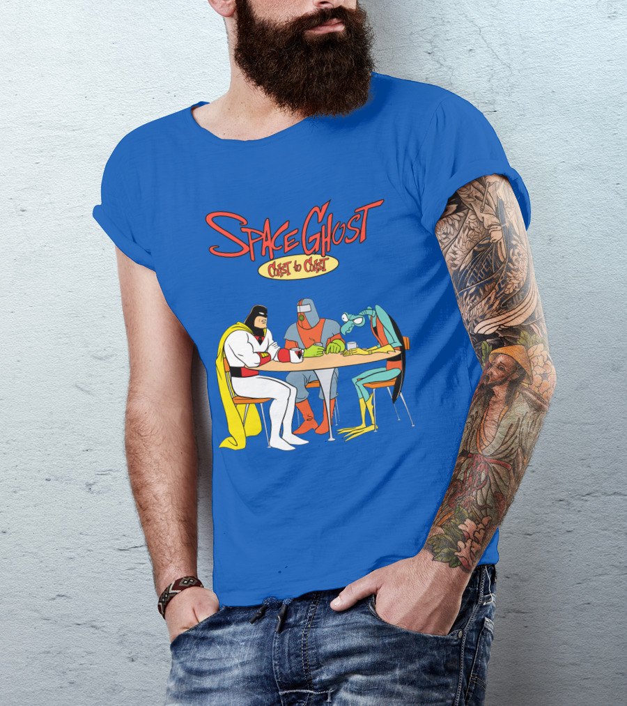 Space Ghost Coast To Coast Zorak And Moltar At Table T-Shirt