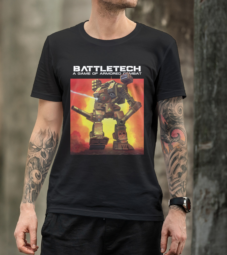 BATTLETECH A Game Of Armored Combat Mech T-Shirt