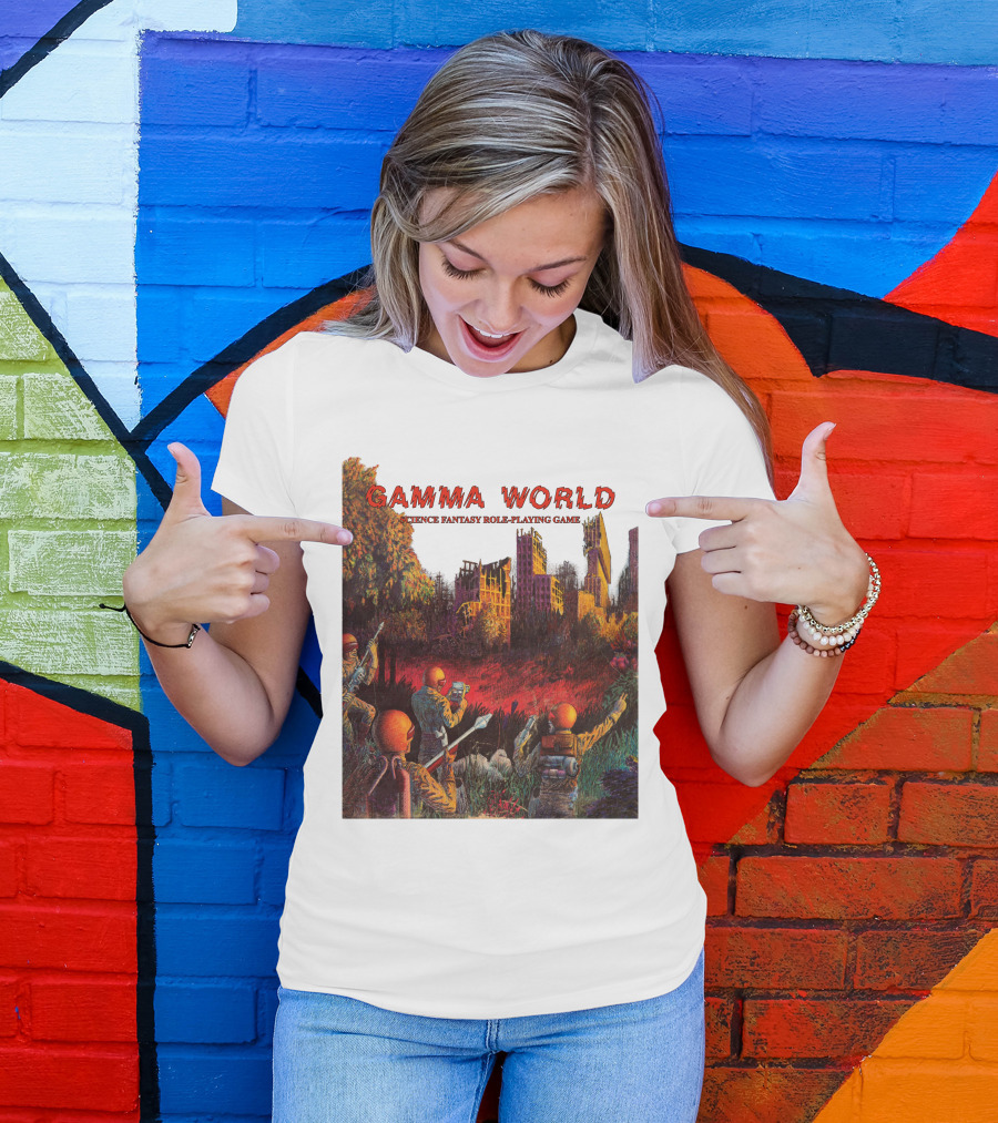 Gamma World Science Fantasy Role-Playing Game 1st Edition T-Shirt