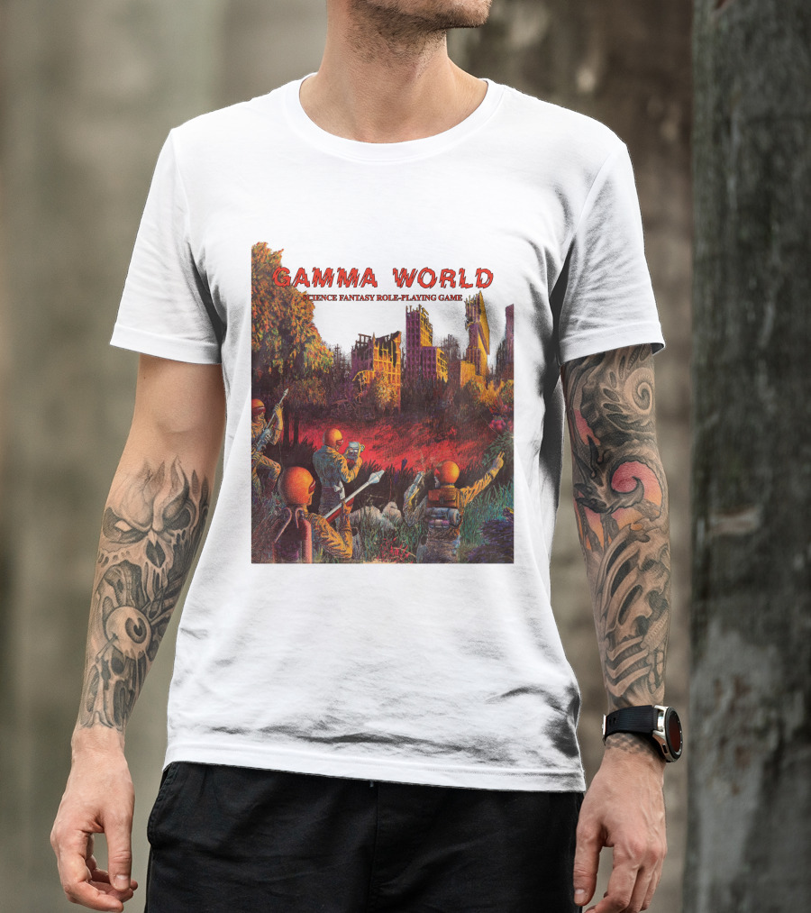 Gamma World Science Fantasy Role-Playing Game 1st Edition T-Shirt