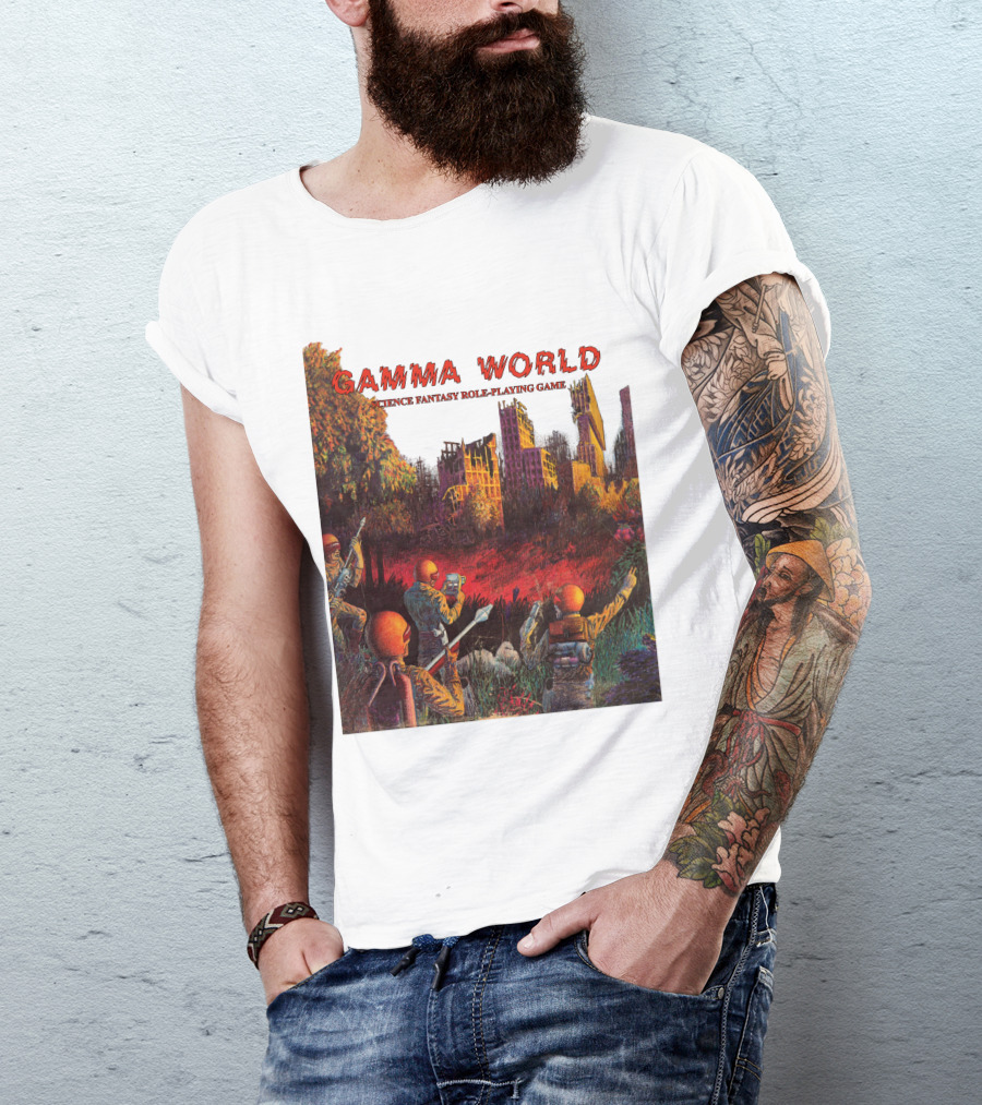 Gamma World Science Fantasy Role-Playing Game 1st Edition T-Shirt