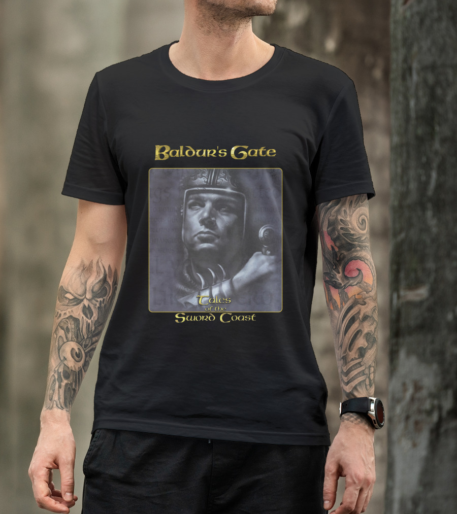Baldur's Gate Tales Of The Sword Coast Warrior T-Shirt