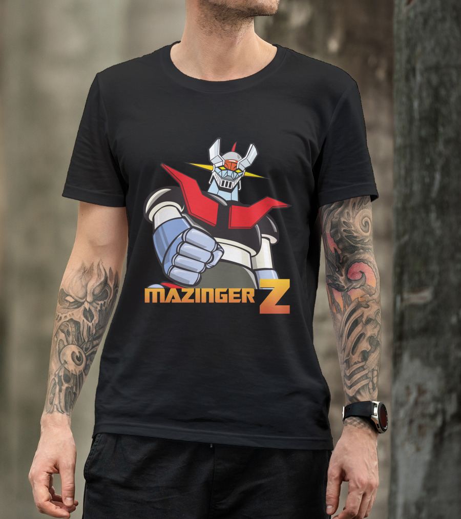 Shin Mazinger Z Robot Iconic Animated Sci-Fi Character T-Shirt