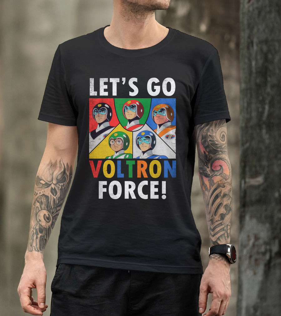 Let's Go Voltron Force T-Shirt