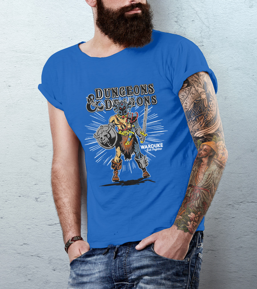 Dungeons And Dragons Warduke Evil Fighter T-Shirt