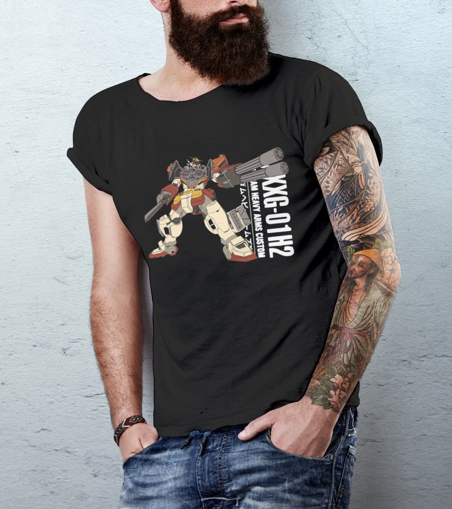 XXG-01H2 AM Heavy Arms Custom Gundam T-Shirt