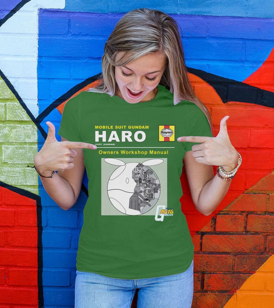 MOBILE SUIT GUNDAM HARO Owners Workshop Manual Haynes GUNDAM T-Shirt