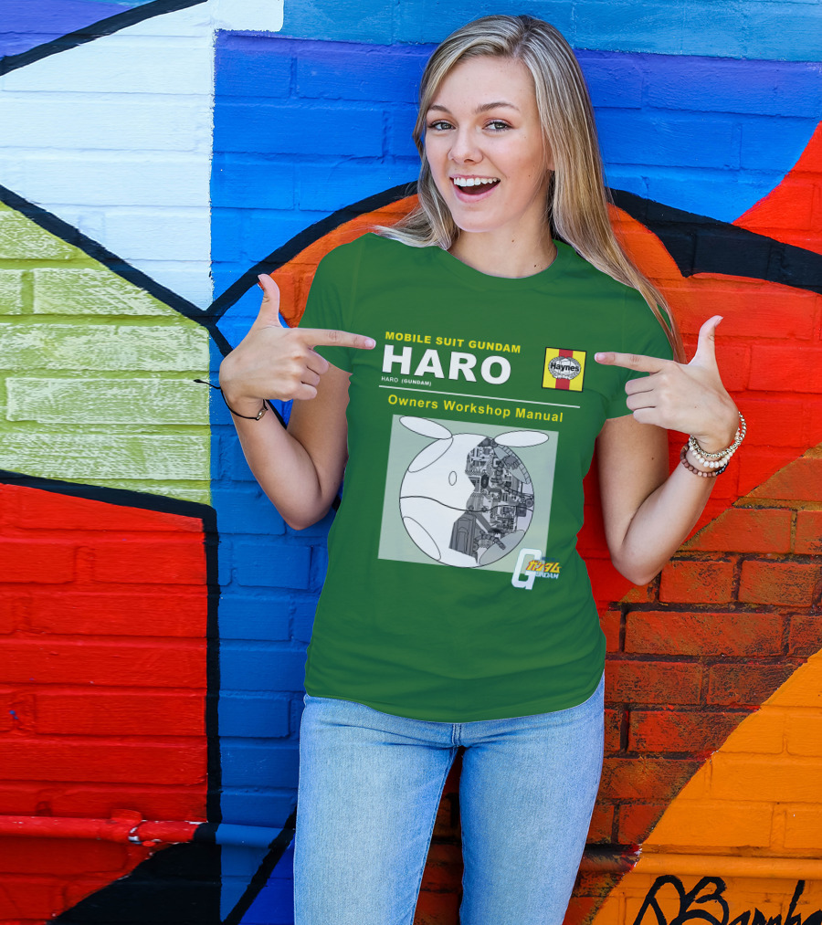 MOBILE SUIT GUNDAM HARO Owners Workshop Manual Haynes GUNDAM T-Shirt