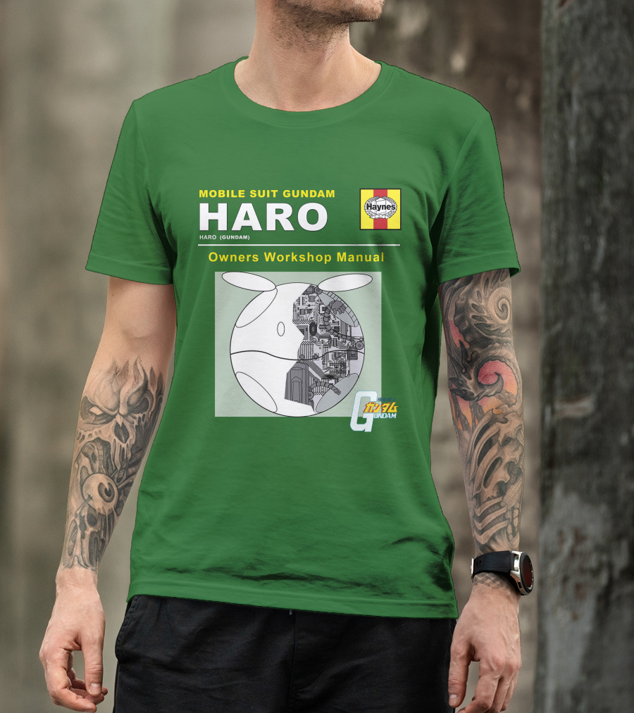 MOBILE SUIT GUNDAM HARO Owners Workshop Manual Haynes GUNDAM T-Shirt