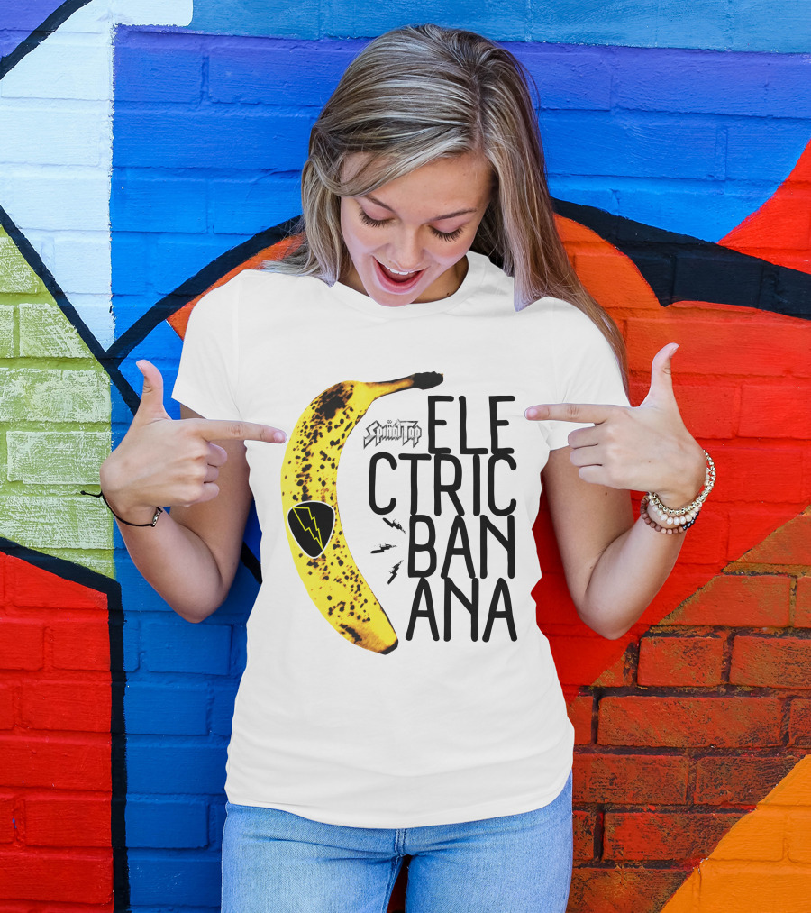 Spinal Tap Electric Banana With Lightning Bolt T-Shirt