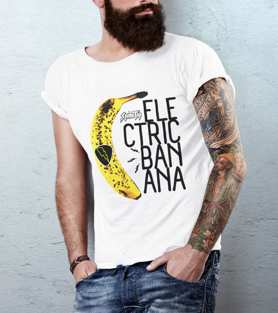 Spinal Tap Electric Banana With Lightning Bolt T-Shirt