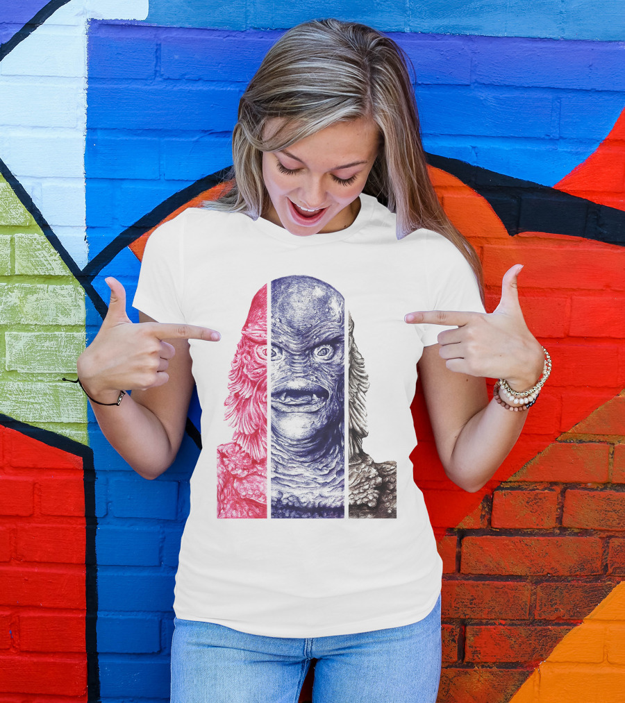 Creature From The Black Lagoon Vintage T-Shirt