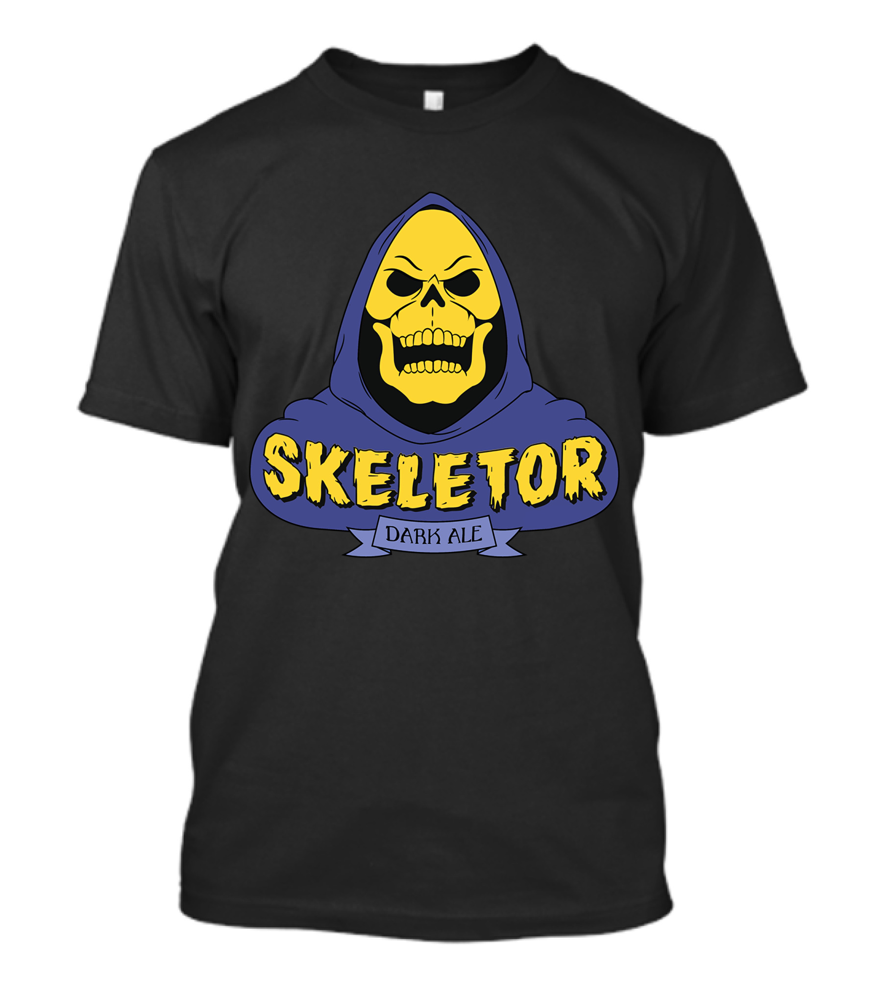 Skeletor Dark Ale Hooded Skull T-Shirt