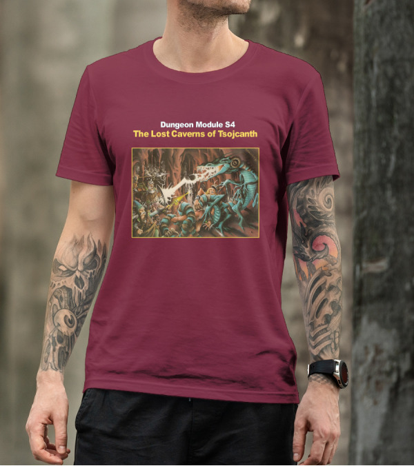 Dungeon Module S4 The Lost Caverns Of Tsojcanth T-Shirt