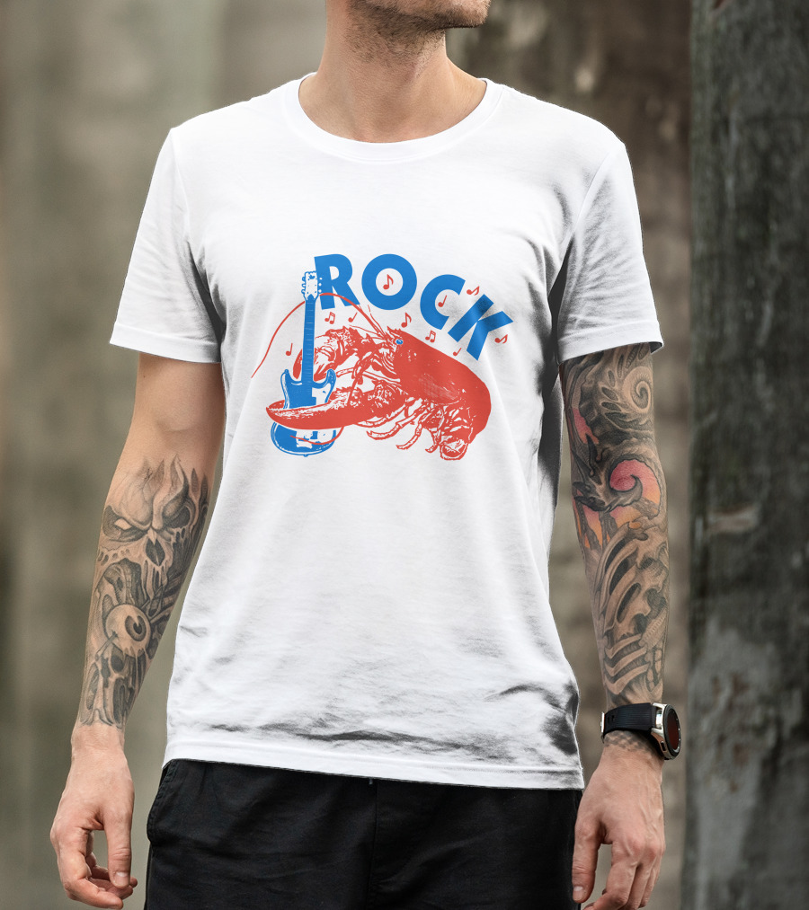The B-52's Rock Lobster Guitar Music Fun T-Shirt