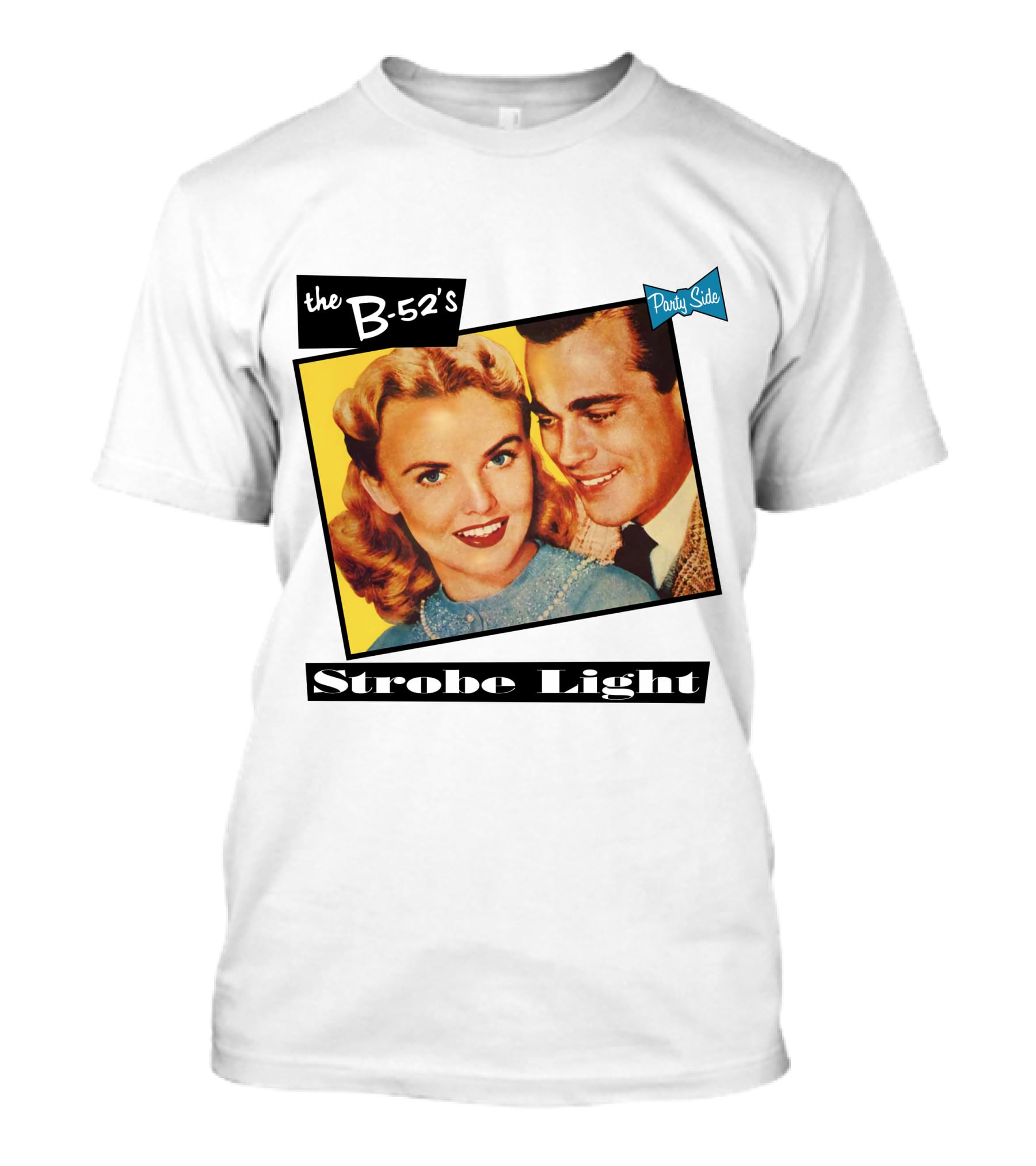The B-52's Strobe Light Party Side T-Shirt