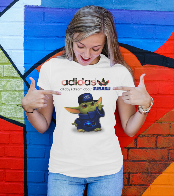 All Day I Dream About Subaru Yoda Character T-Shirt