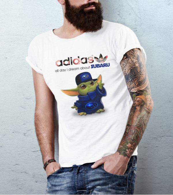 All Day I Dream About Subaru Yoda Character T-Shirt