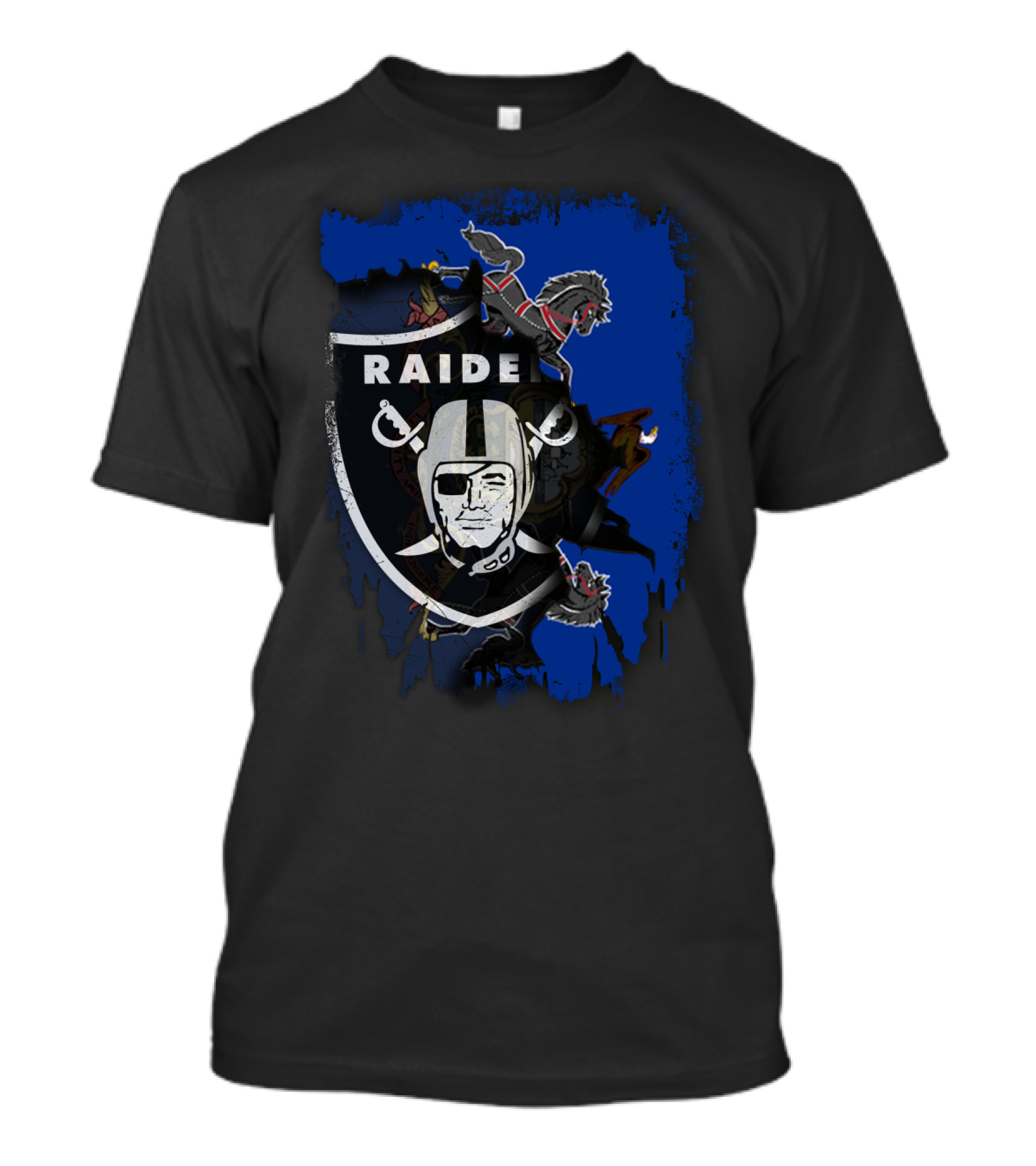 Together Pennsylvania Raiders Shield And Keystone T-Shirt