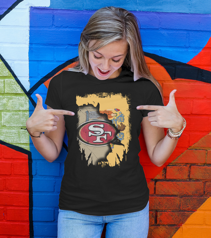 Together New Jersey San Francisco 49ers Fan Loyalty T-Shirt