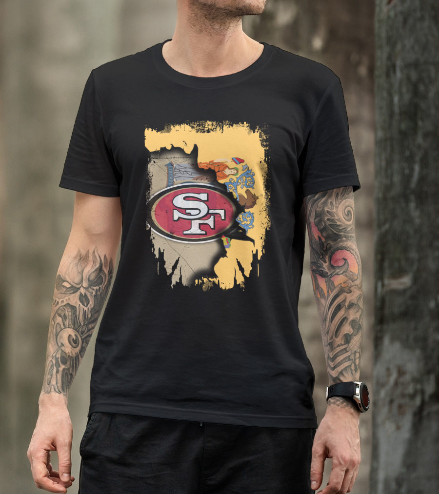 Together New Jersey San Francisco 49ers Fan Loyalty T-Shirt