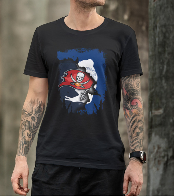 Tampa Bay Buccaneers Wyoming Collaboration T-Shirt