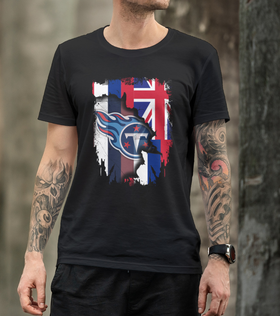 Together Hawaii Titans Flag Fusion T-Shirt