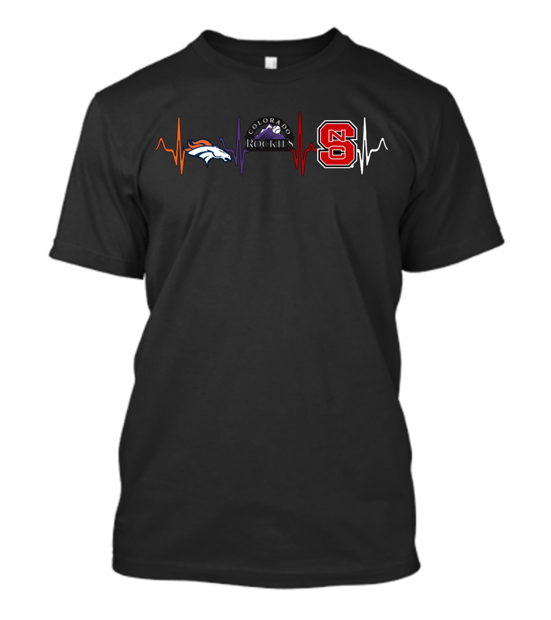 Broncos Rockies Ncs Pulse Icon Combo T-Shirt
