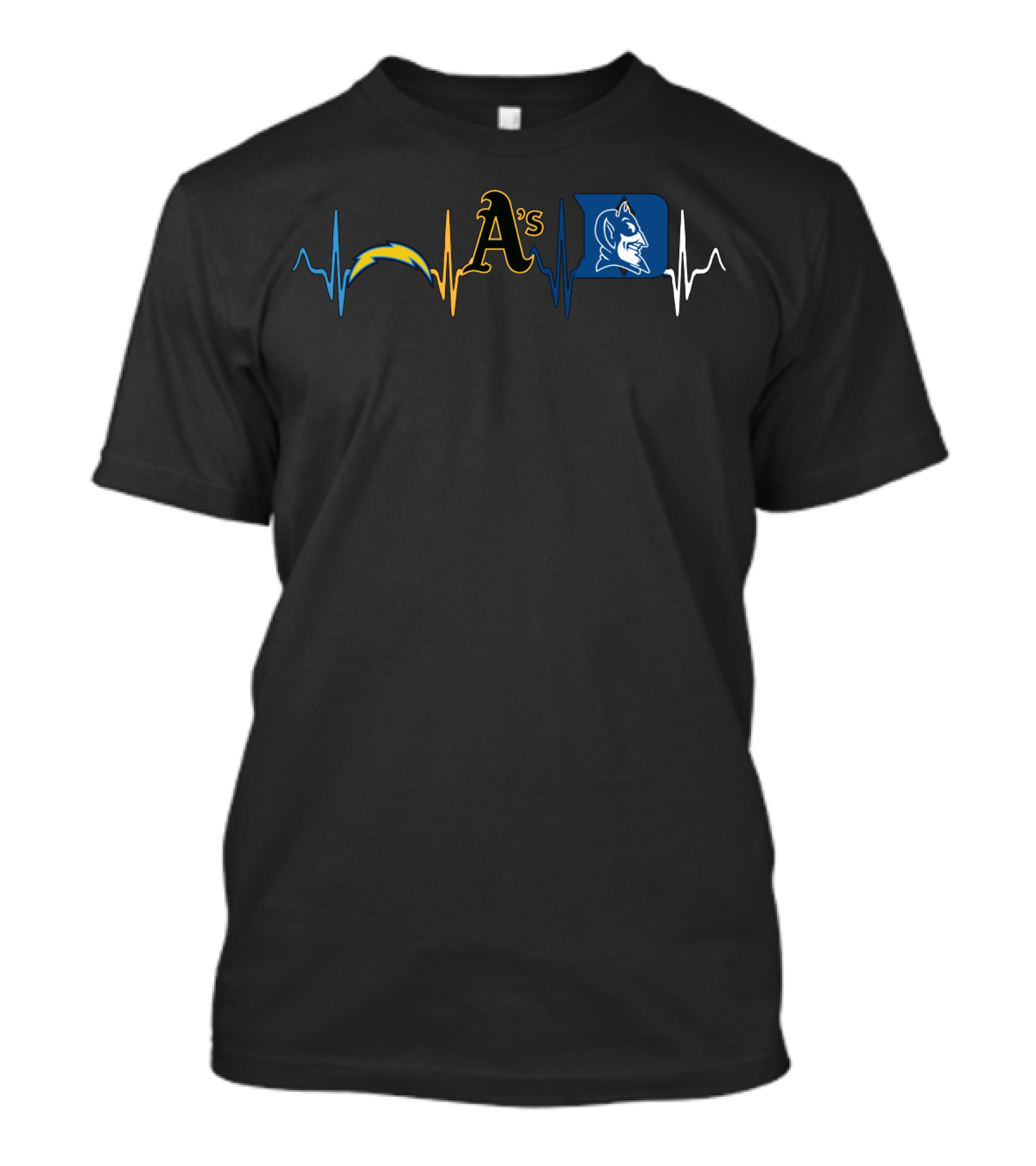 Love Chargers Athletics Duke Blue Devils T-Shirt
