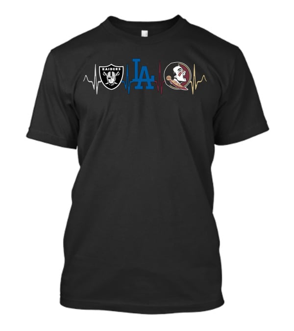 Love Raiders Dodgers Seminoles Fss T-Shirt