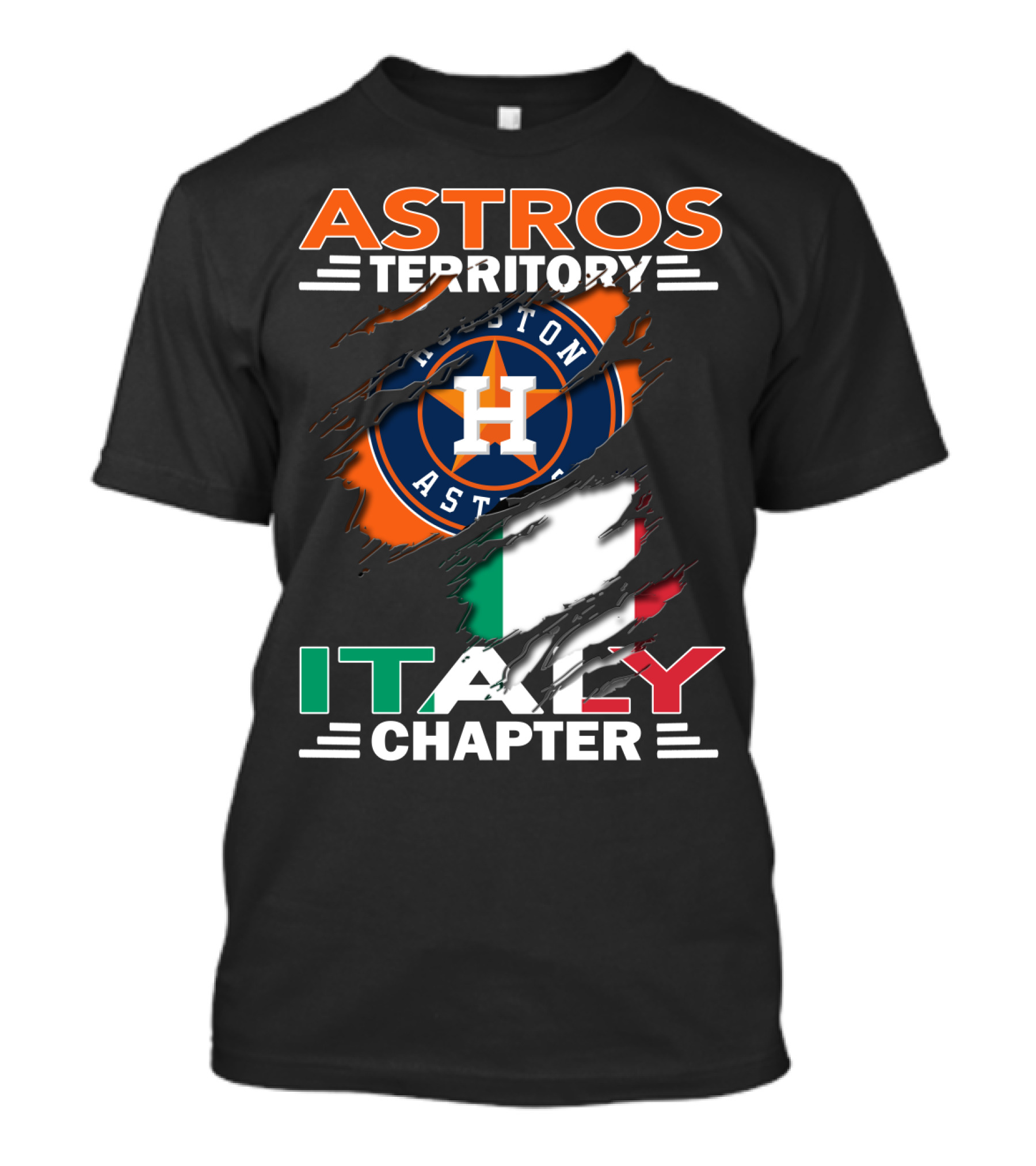 Houston Astros Territory Italy Chapter T-Shirt