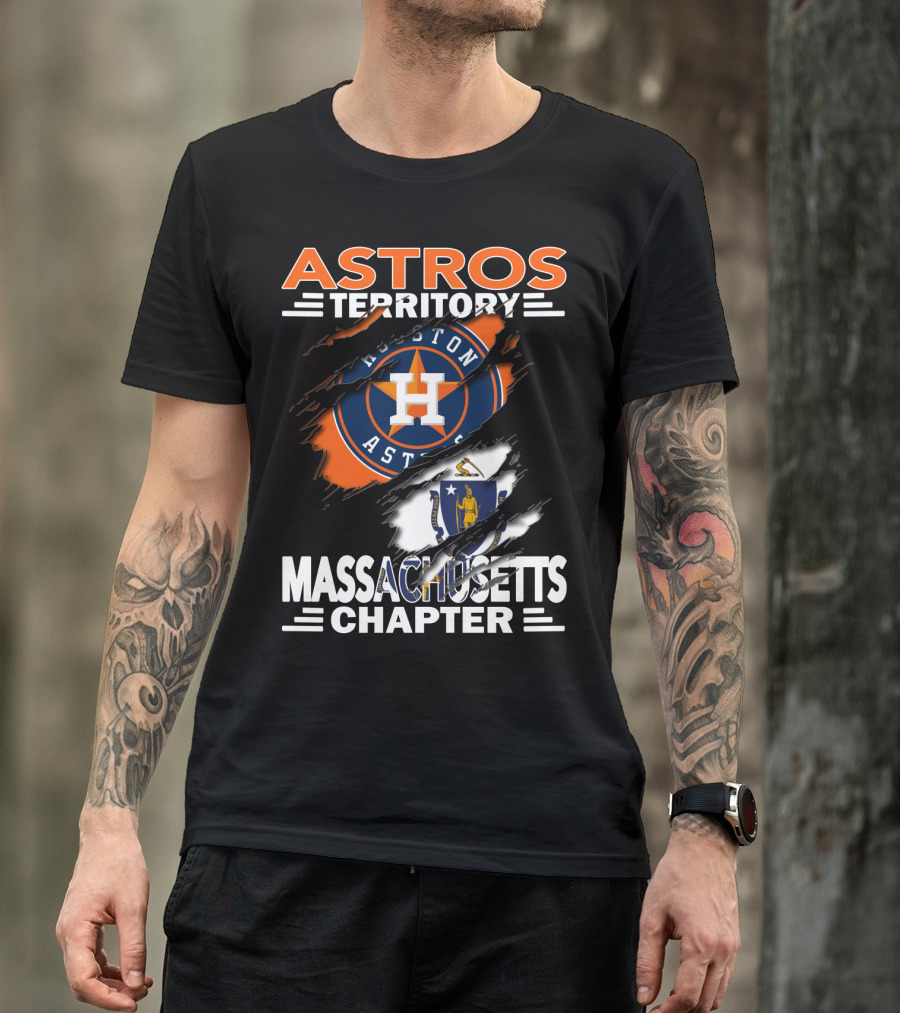 Astros Territory Houston Astros Massachusetts Chapter T-Shirt