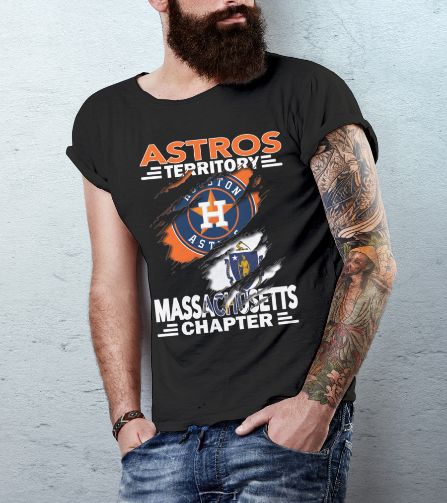 Astros Territory Houston Astros Massachusetts Chapter T-Shirt