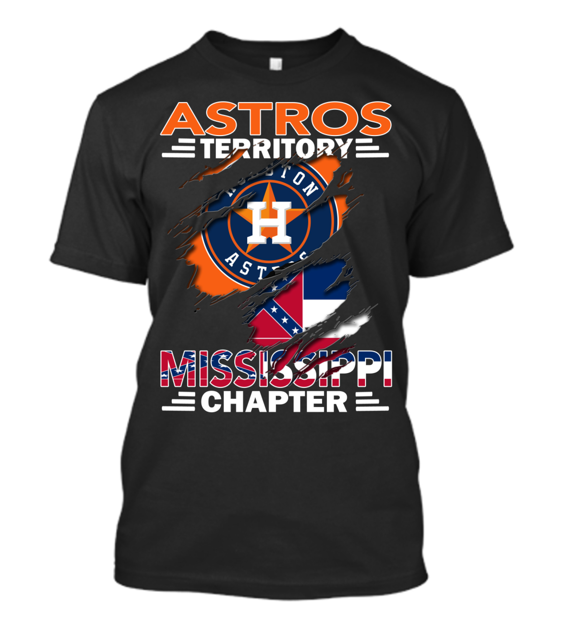 Astros Territory Houston Mississippi Chapter T-Shirt