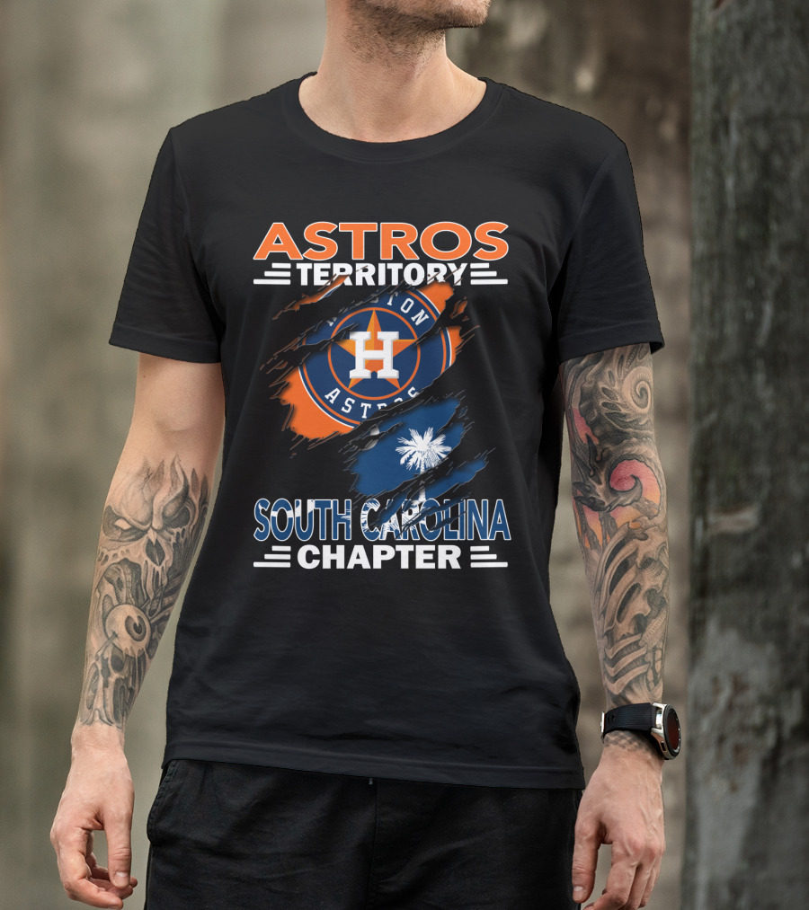 Astros Territory South Carolina Chapter Houston Astros Fanspalmetto State T-Shirt
